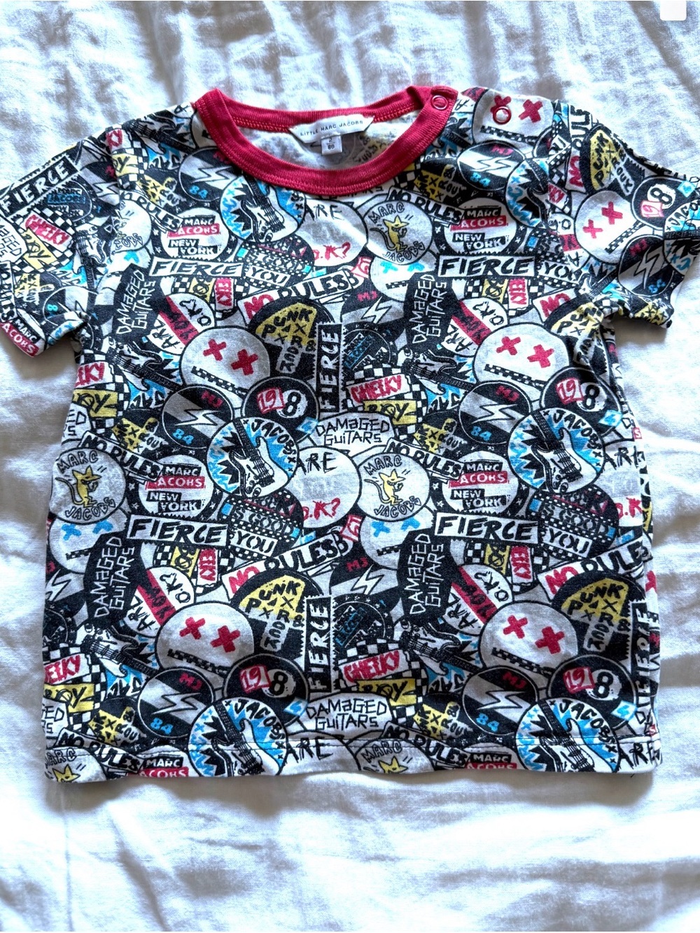 Marc Jacobs Kids Short-Sleeve Graphic /size 2T